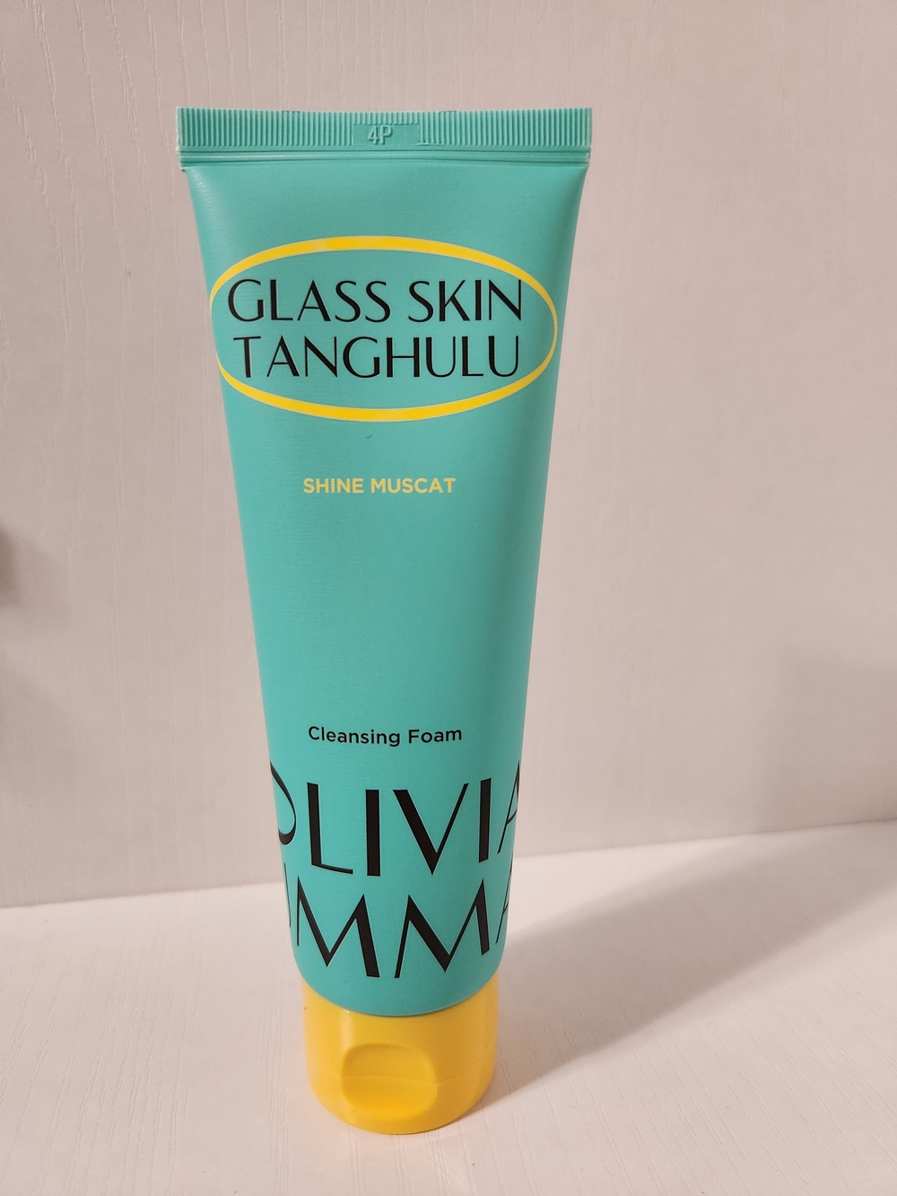 Olivia Umma Glass Skin Tanghulu Cleansing Foam Cleansing Foam Butter Yellow NWT